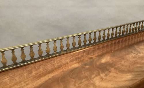 Good Regency figured mahogany collectors side cabinet