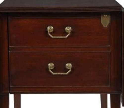 Rare George III mahogany metamorphic cellarette table