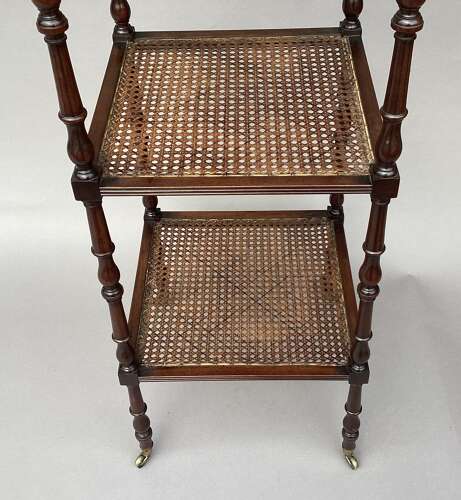 A fine Regency mahogany tapering form etagere / whatnot